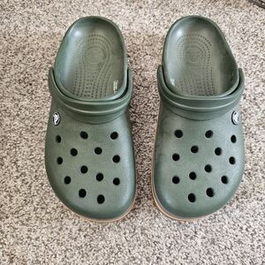 Green Crocs